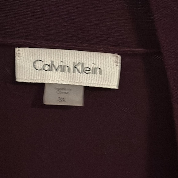 Calvin Klein Women’s Lightweight, Cropped, Open Front Cardigan, Size 3X - Picture 3 of 8